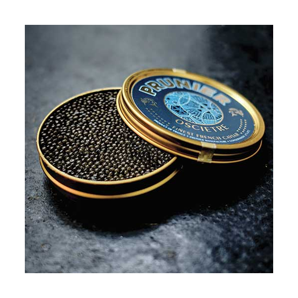 Caviar Prunier Osciètre classique, Caviar français produit en Aquitaine