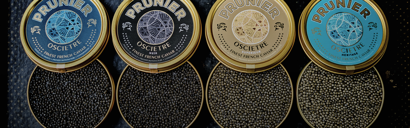 The best of French caviar by Prunier since 1921