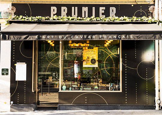 Boutique Prunier à Paris
