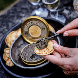 Caviar sur blini